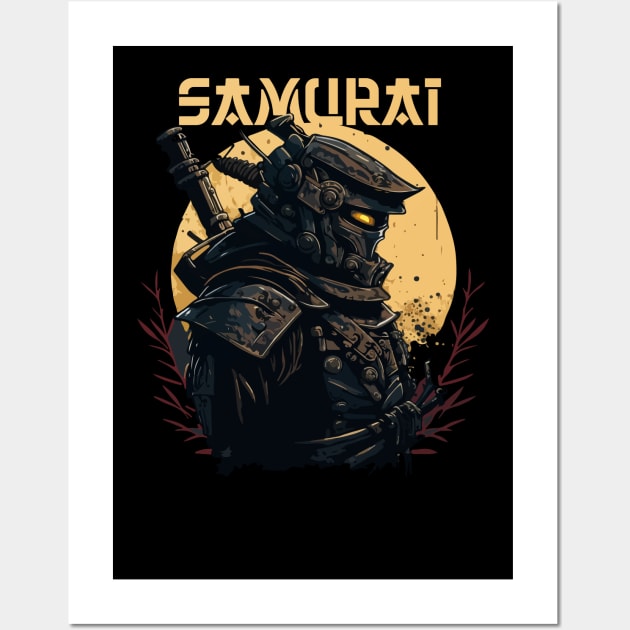 Shogun Warrior Wall Art by vamarik